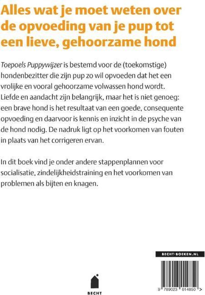 Toepoels puppywijzer