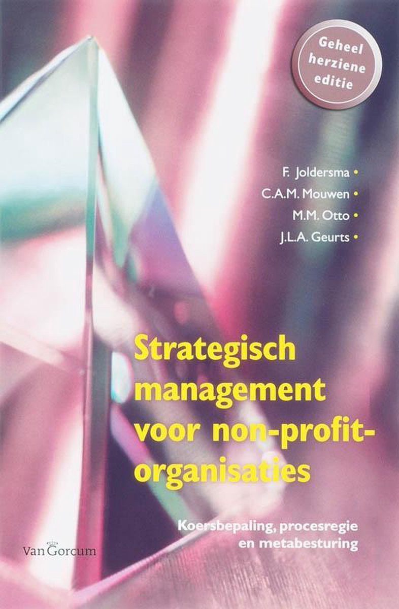 Gorcum b.v., Koninklijke Van Strategisch management voor non-profitorganisaties
