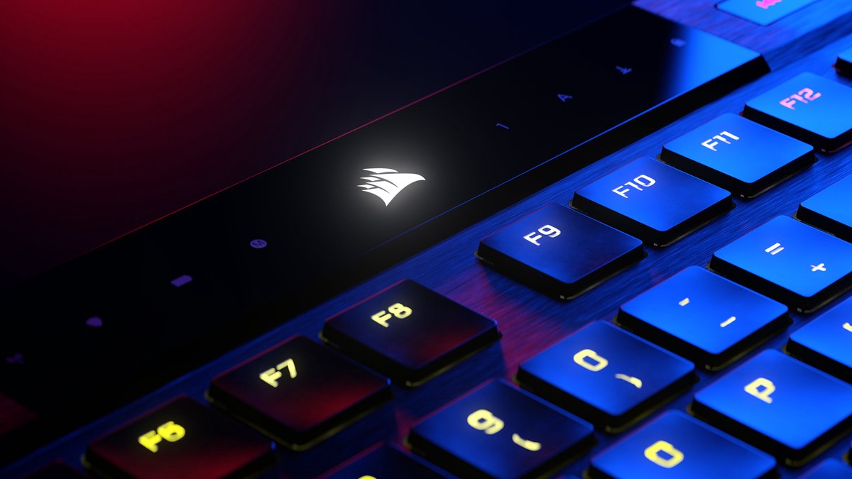 Corsair K100 AIR RGB Ultra-Thin Mechanical Gaming Keyboard