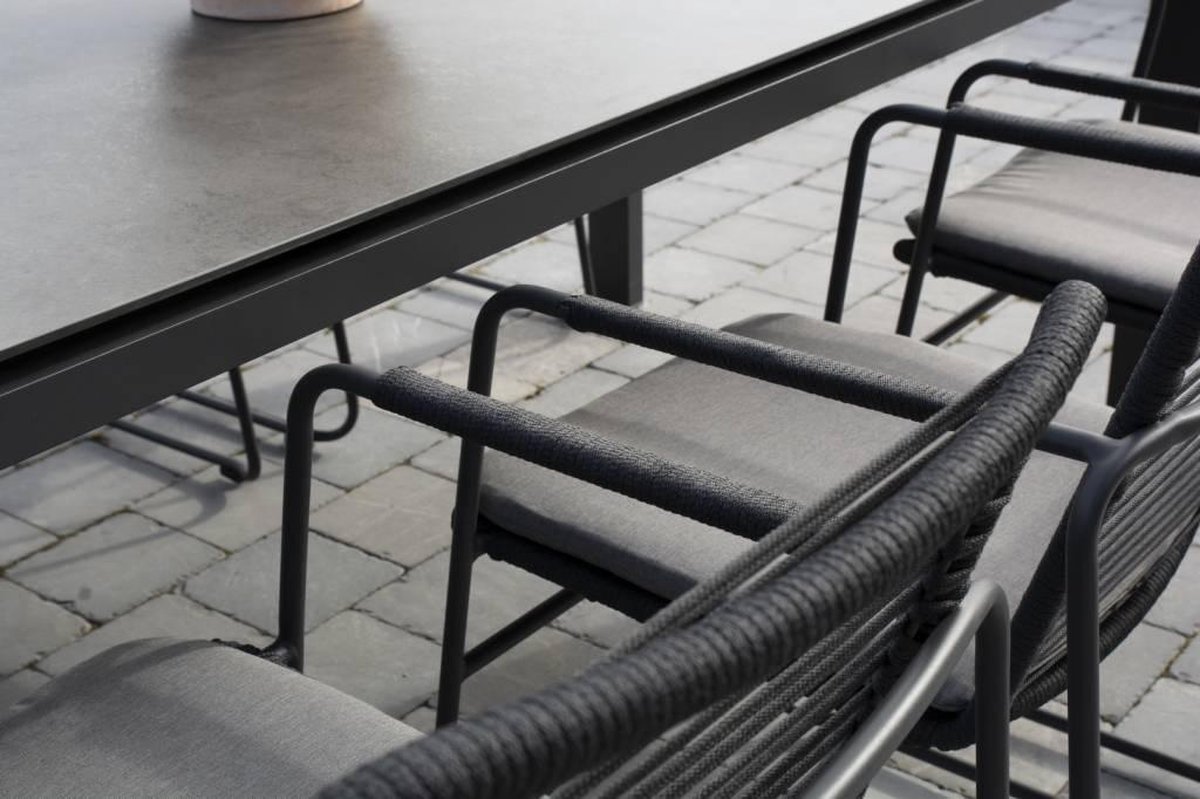 4 Seasons Outdoor Taste Elba Stapelbare Tuinstoel - Grijs