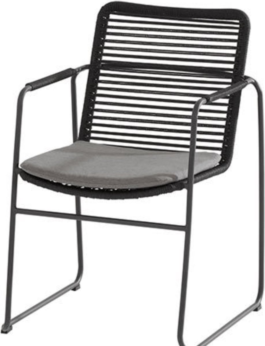 4 Seasons Outdoor Taste Elba Stapelbare Tuinstoel - Grijs