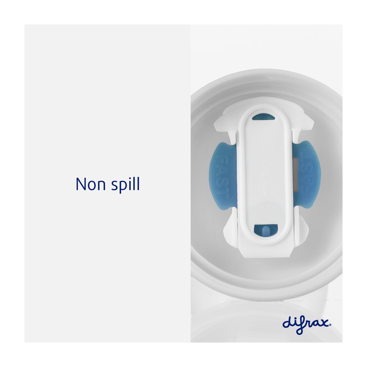 Difrax Antilek Tuitbeker 250ml Caramel - Bruin