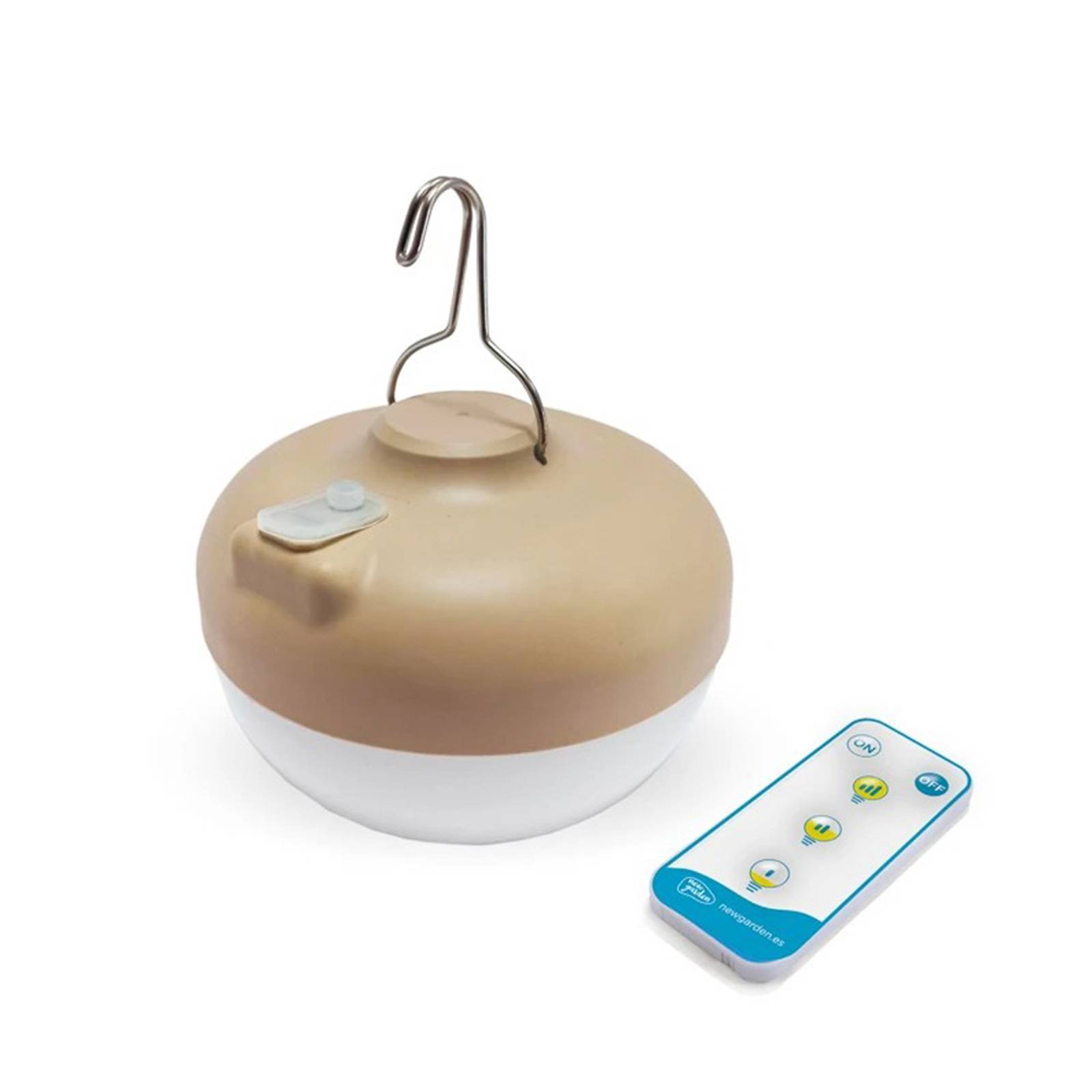 New Garden - Bombilla LED De Exterior Recargable Cherry Bulb - Beige