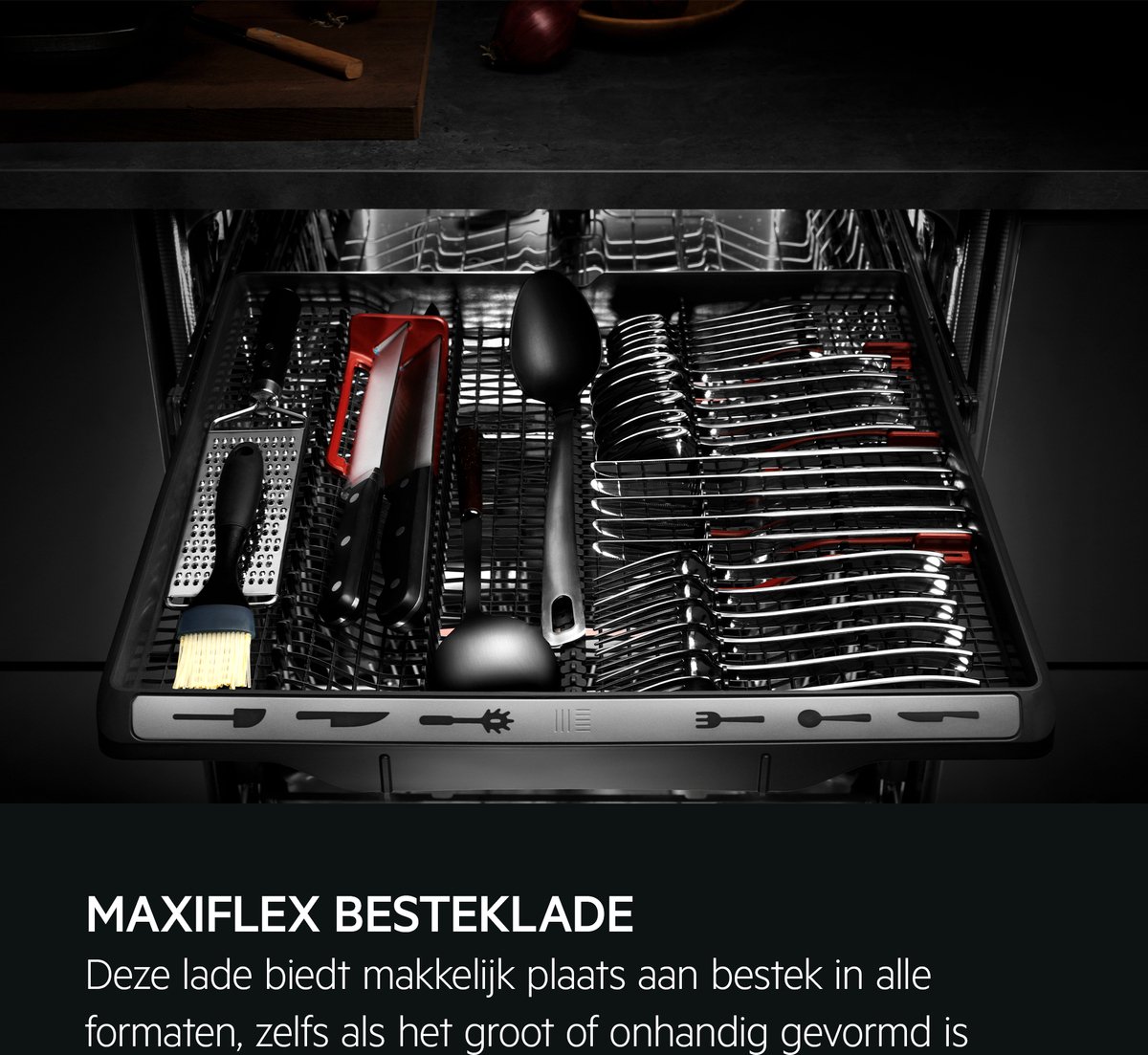 AEG - Lavavajillas Integrable 14 Servicios, De 60 Cm - FSB64907Z Blanco - Zwart