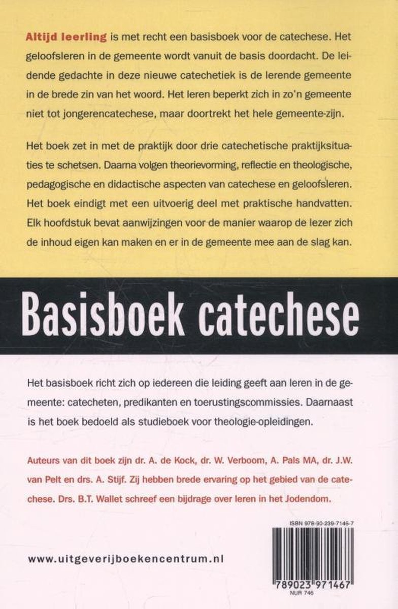 Altijd leerling