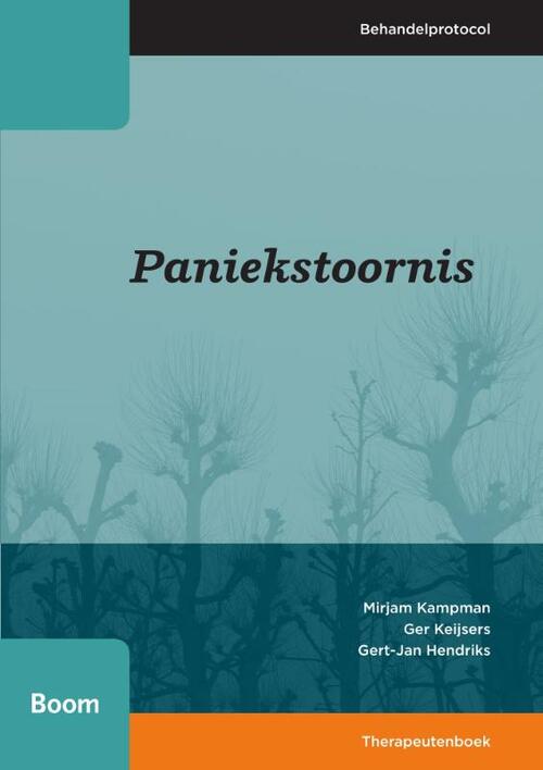 Boom Uitgevers Paniekstoornis Therapeutenboek