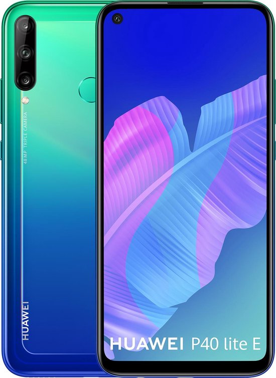 Huawei P40 lite e - 64 GB Blauw/ - Verde