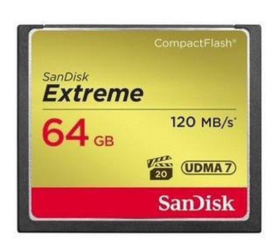 Sandisk CF Extreme 64GB 120Mb/s