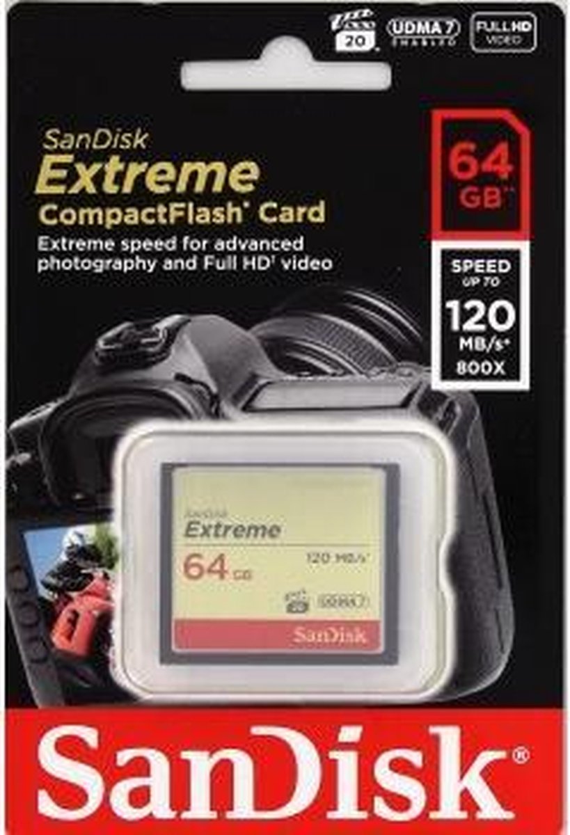 Sandisk CF Extreme 64GB 120Mb/s