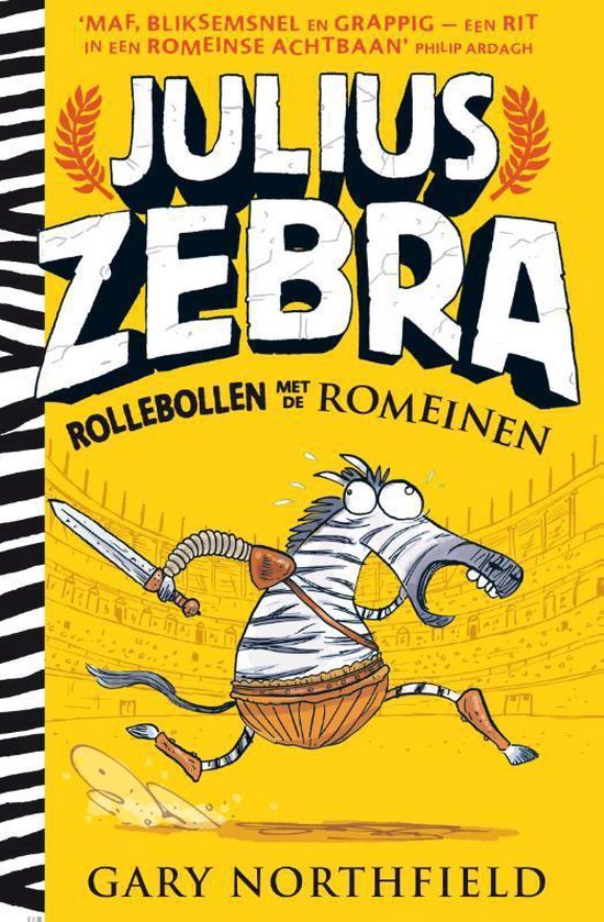 Kinderboeken Julius Zebra / 01 - Rollebollen met de Romeinen