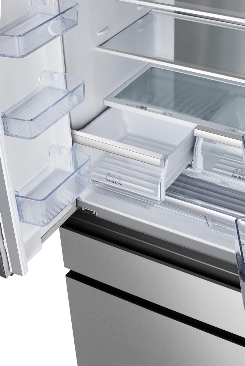 Hisense RF540N4SBI2 French Door koelvriescombinatie - Silver