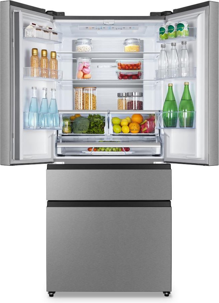 Hisense RF540N4SBI2 French Door koelvriescombinatie - Silver