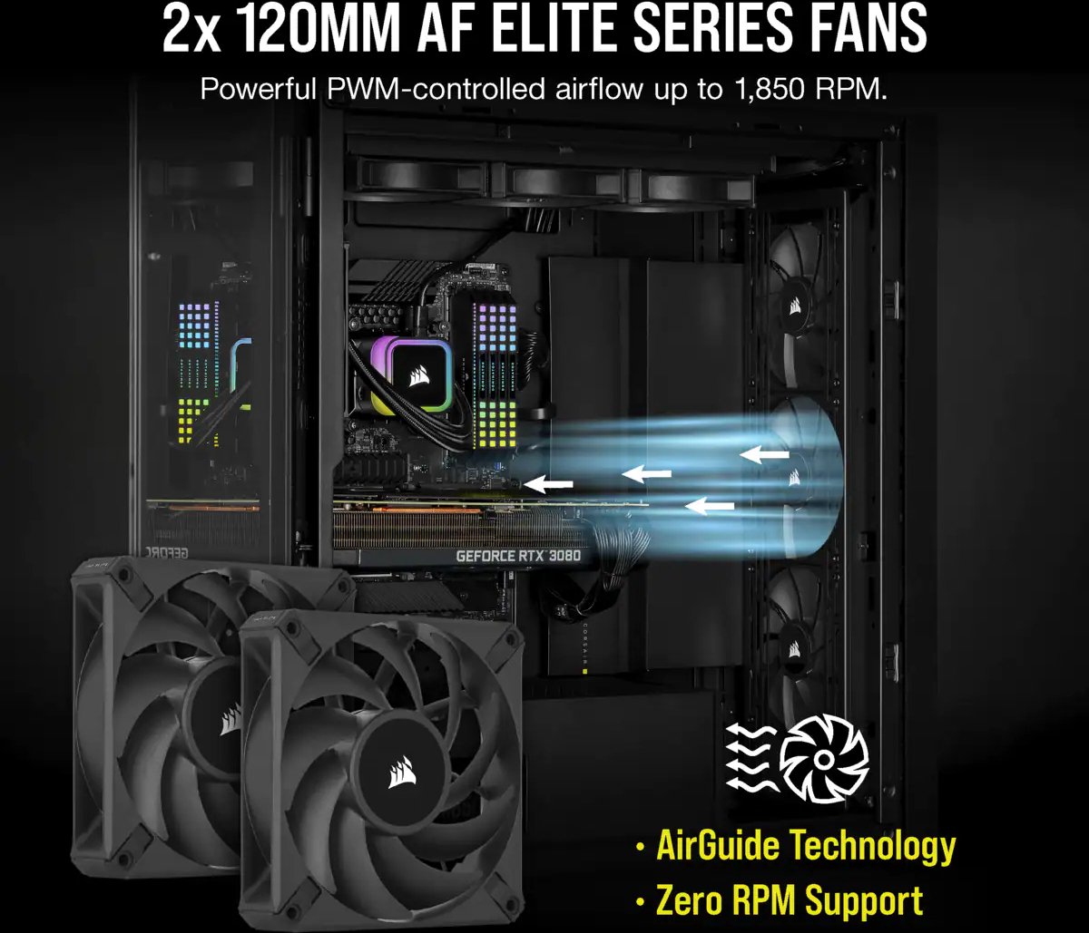 Corsair iCUE H100i RGB Elite - 240mm