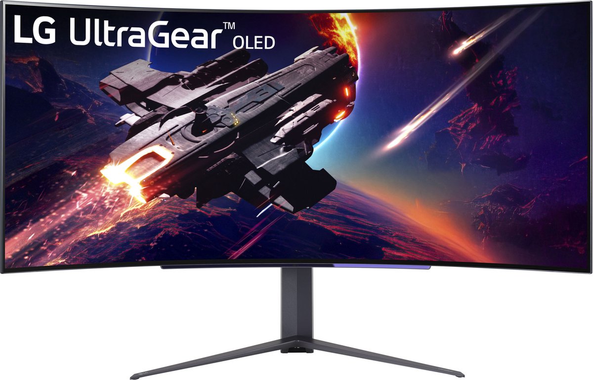 LG Ultragear 45gr95qe-b - 45 Inch 3440x1440 (ultrawide Quad Hd) Oled 0.03 Ms 240 Hz - Zwart