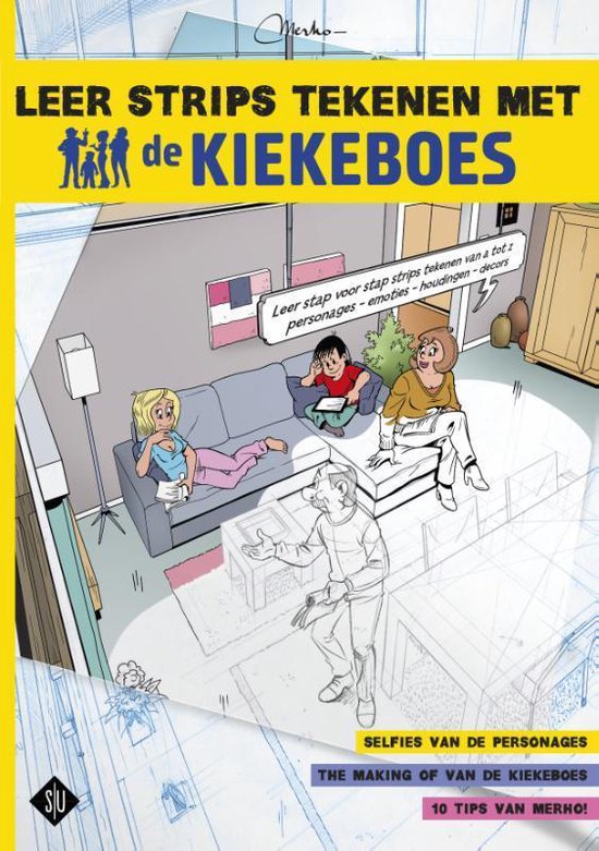 Leer strips tekenen met De Kiekeboes