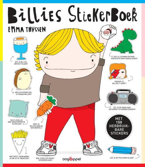 Oogappel Billie&apos;s stickerboek