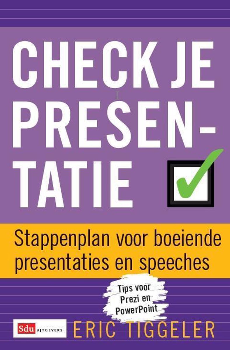 Sdu Uitgevers Check je presentatie