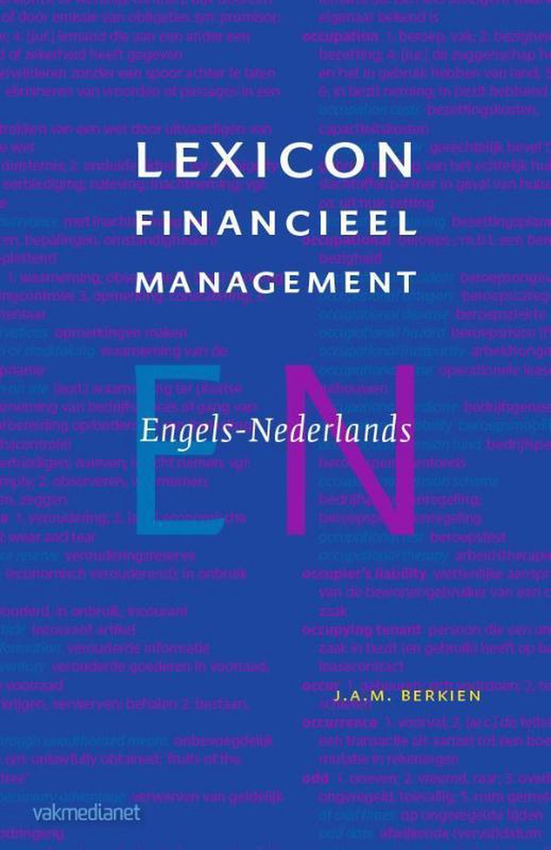 Boom Uitgevers Lexicon Financieel Management