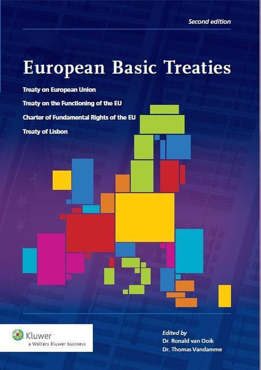 Wolters Kluwer Nederland B.V. European basic treaties