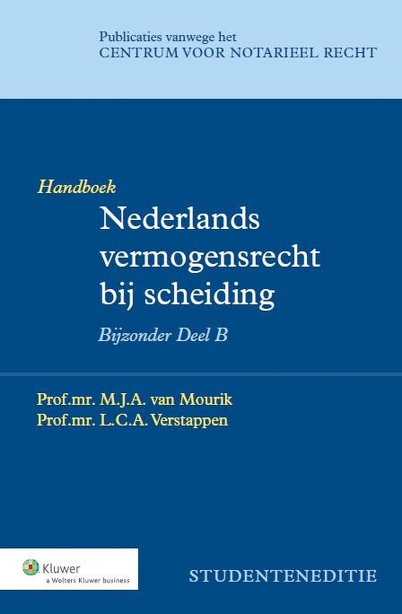 Nederlands vermogensrecht bij scheiding