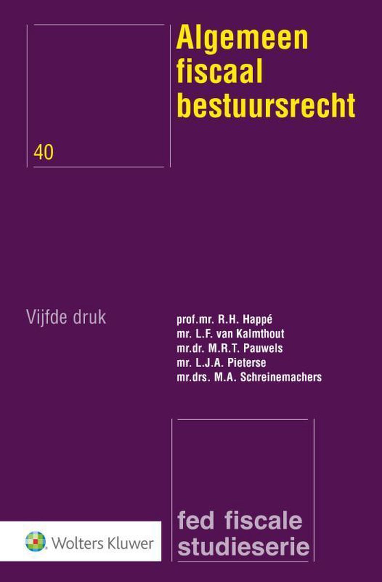 Algemeen fiscaal bestuursrecht