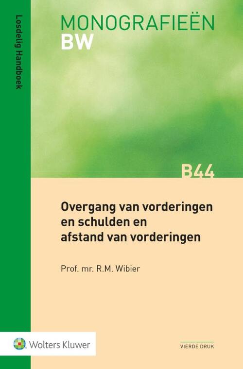 Wolters Kluwer Nederland B.V. Overgang van vorderingen en schulden en afstand van vorderingen