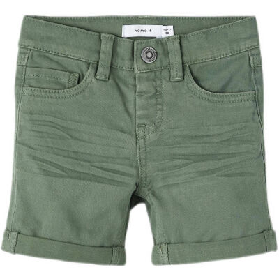 Name it - Bermuda De Niño Con Cintura Ajustable - Verde