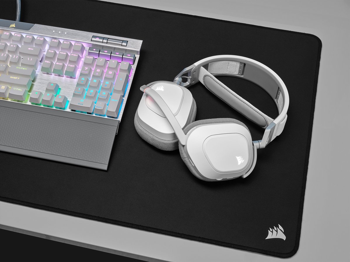 Corsair HS80 RGB - Wit