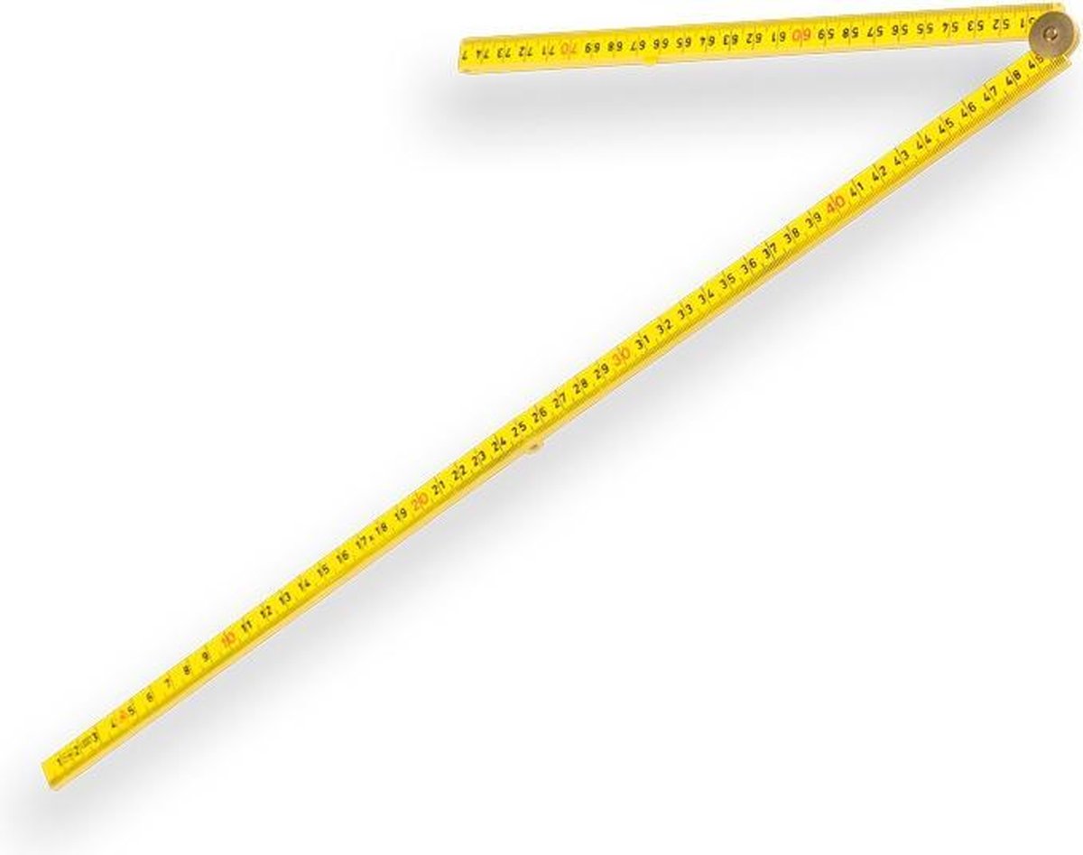 Hultafors Duimstok G 59 1m geel - 4-delig - HU200904