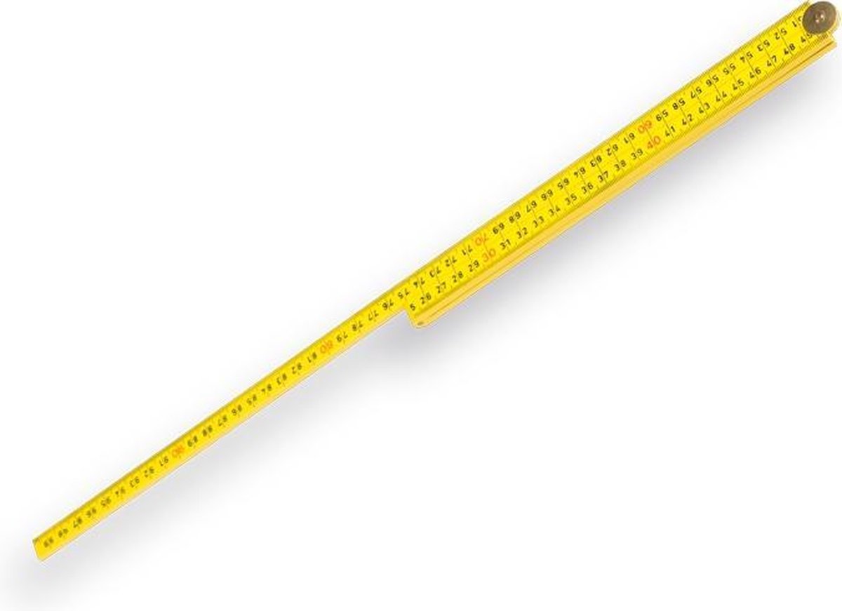 Hultafors Duimstok G 59 1m geel - 4-delig - HU200904