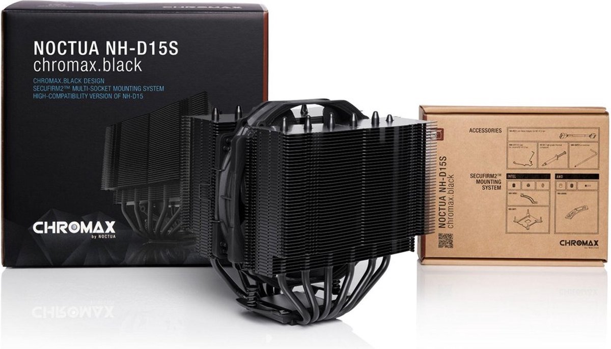 Noctua NH-D15S chromax.black - 140mm