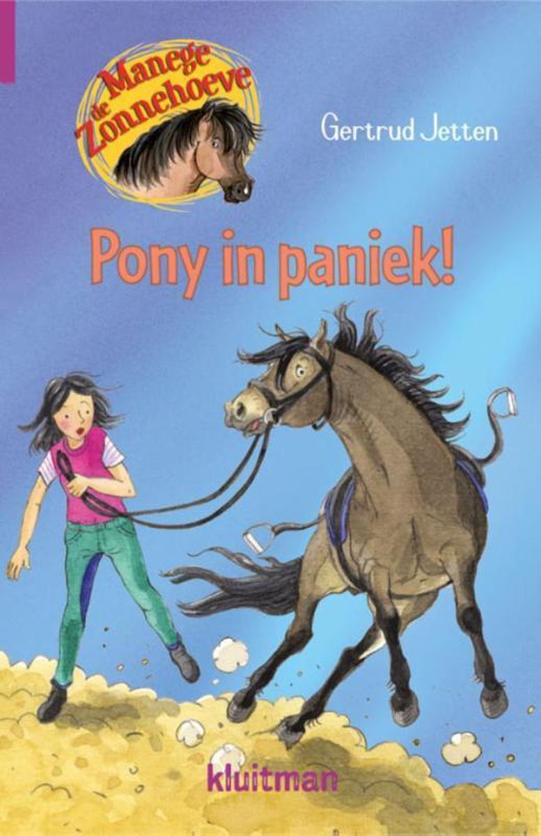 Manege de Zonnehoeve - Pony in paniek - Blauw