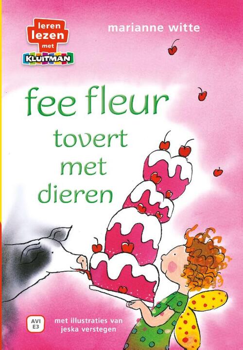 Kluitman Fee Fleur Tovert Met Dieren. - Roze