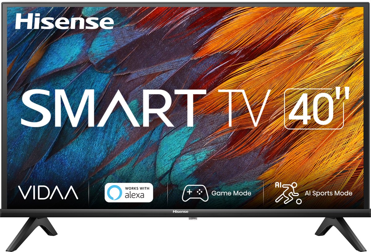 Hisense - TV LED 100 Cm (40") 40A4K, Full HD, Smart TV