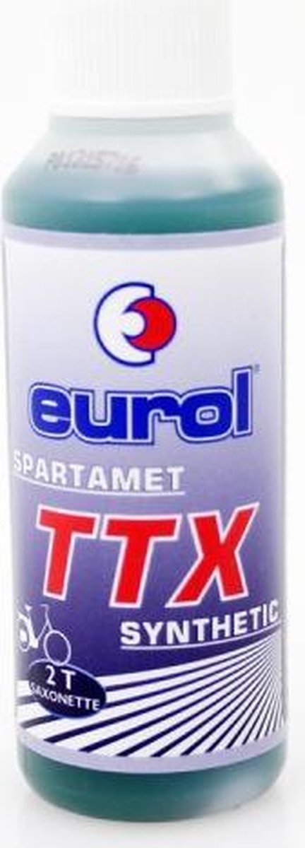 Eurol TTX Spartamet 2-T Olie 50 ml SAX (half Synthetisch) - Grijs