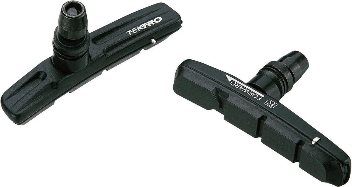 Tektro remblokken V-brake 72 mm 2 stuks - Zwart