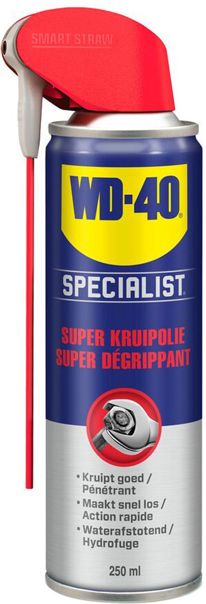 Wd-40 kruipolie Specialist 250 ml/zwart - Geel