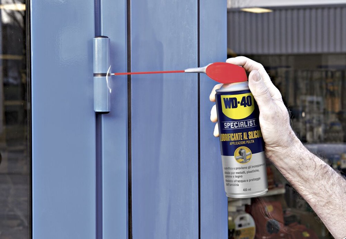 Wd-40 siliconenspray Specialist 250 ml/zwart - Geel