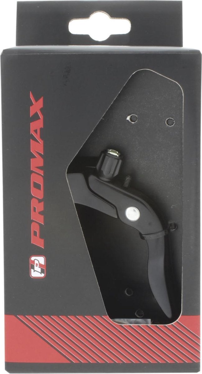 Promax remgrepenset V-brake 2-vinger 2-delig - Zwart