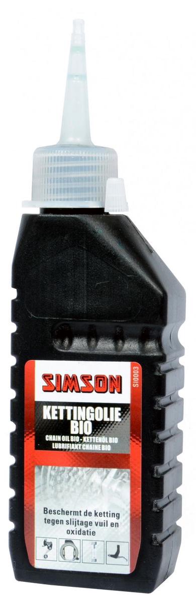 Simson kettingolie Bio 100 ml - Zwart