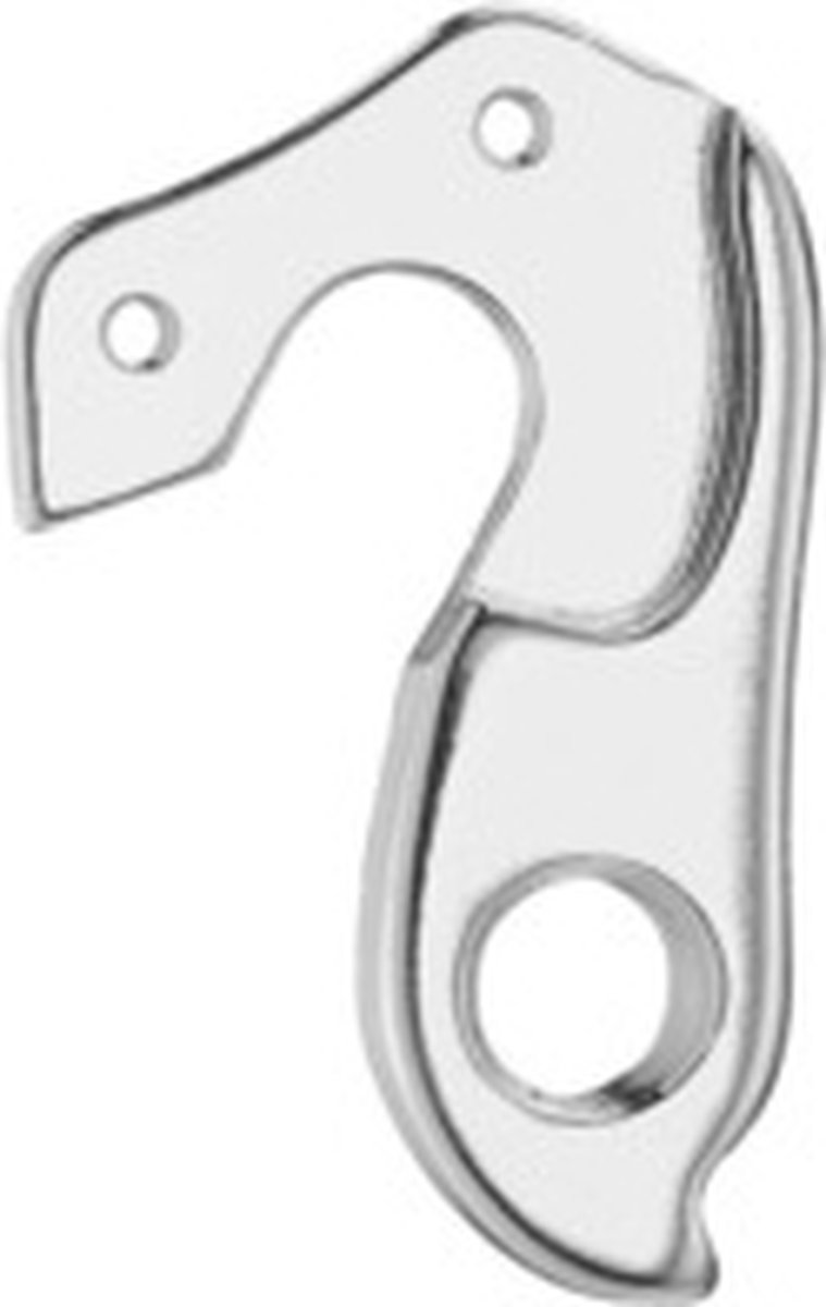 Union derailleurhanger GH-165 59,2 mm zilver - Silver