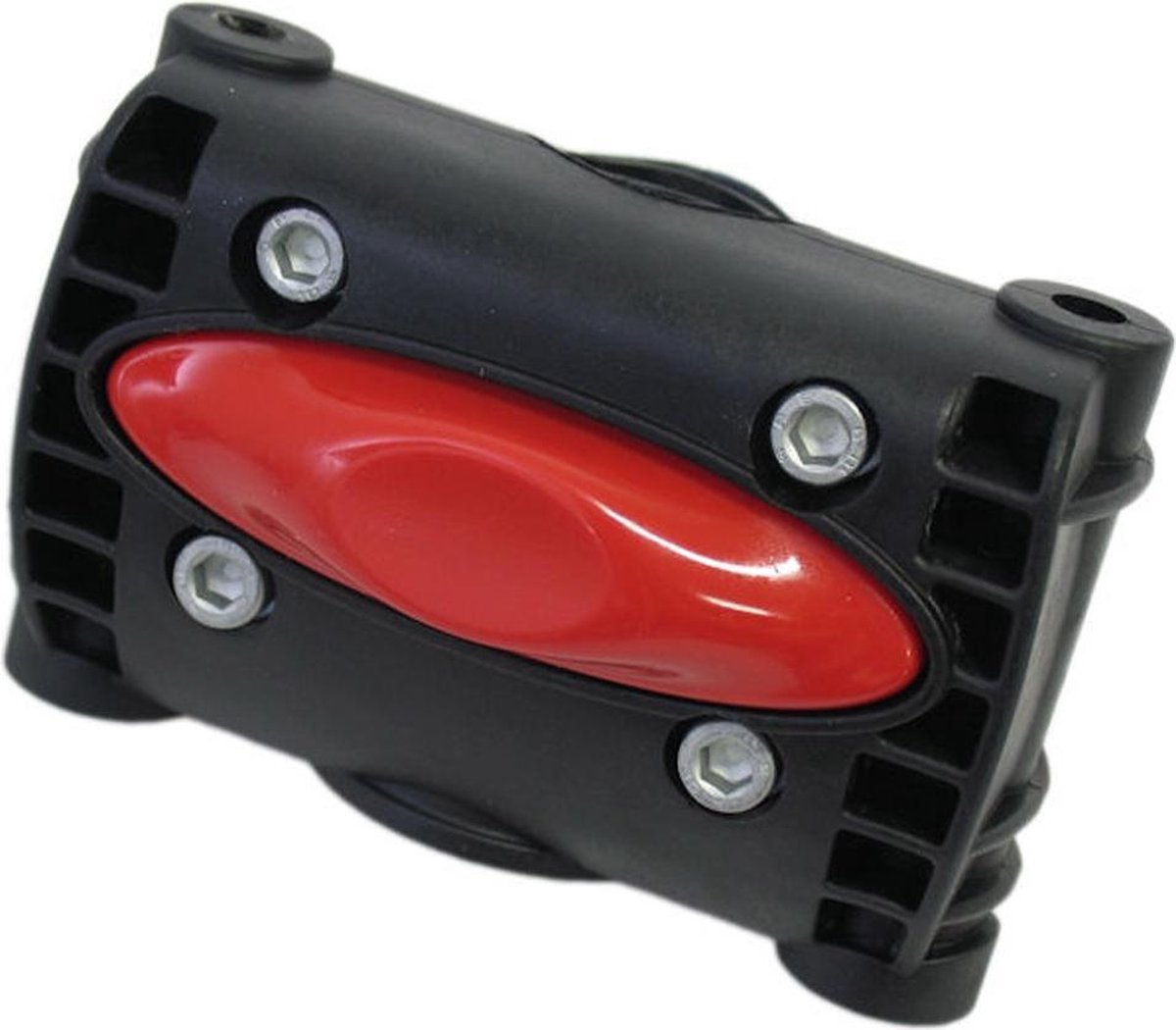 Polisport adapter achterzitje 10 cm framebevestiging - Zwart