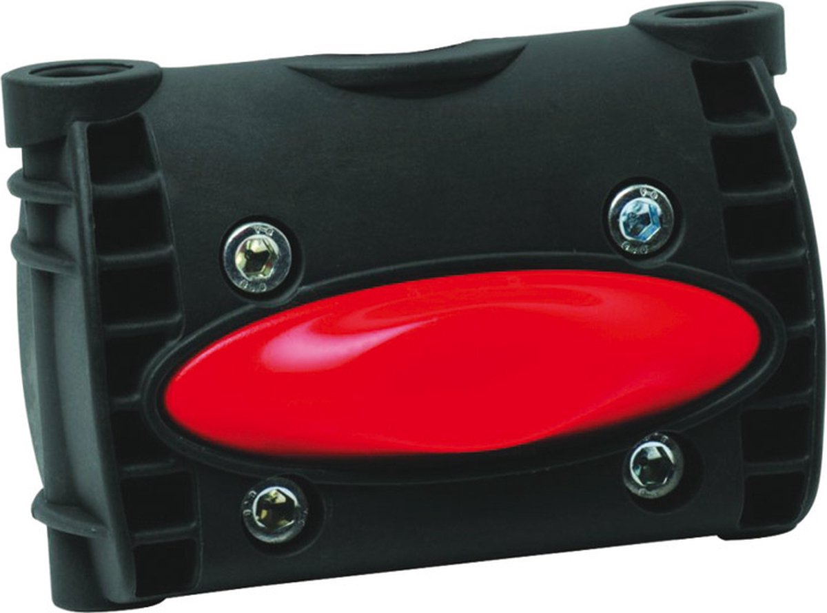 Polisport adapter achterzitje 10 cm framebevestiging - Zwart