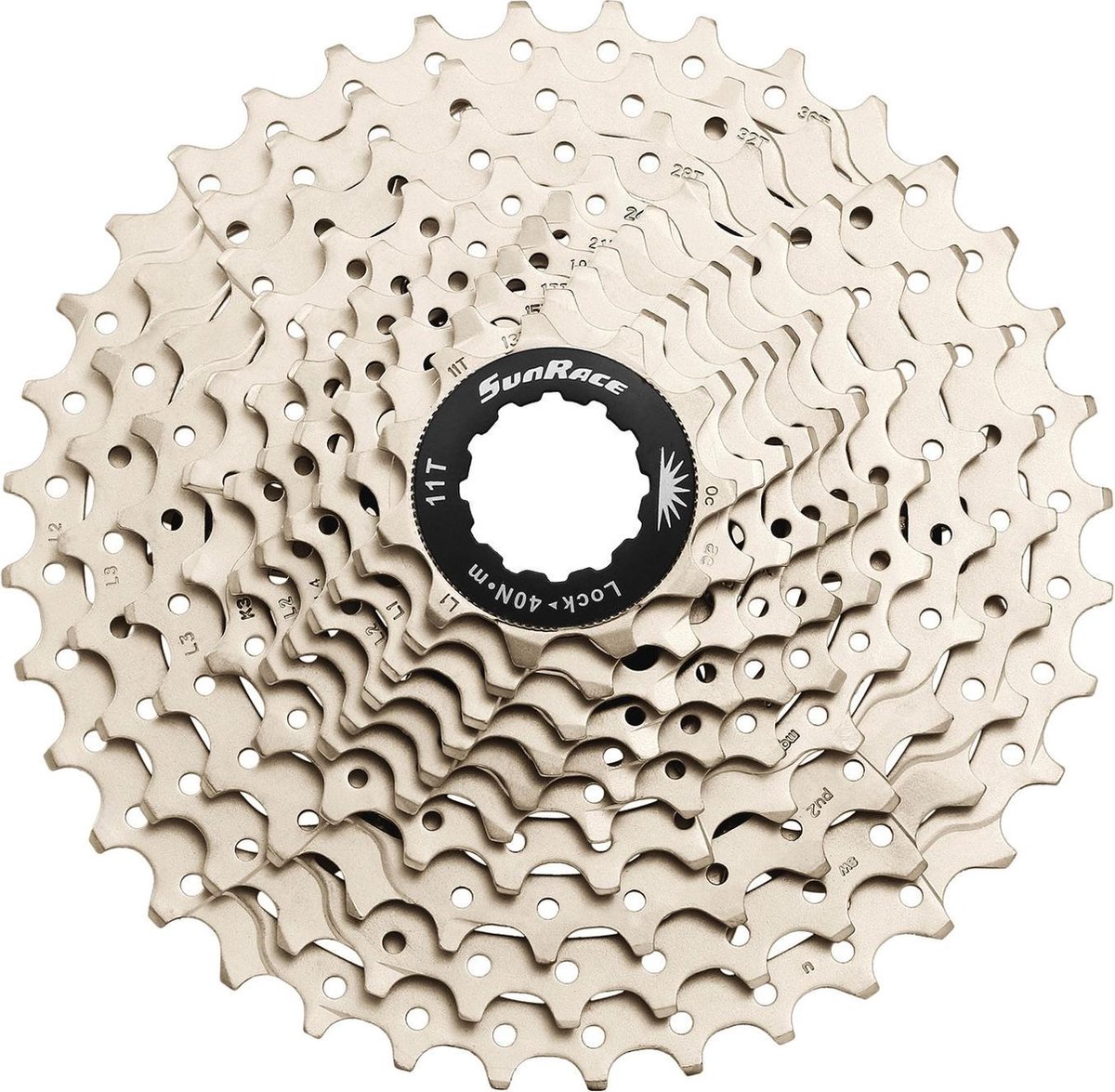 SunRace cassette Csms1 10S 11-36T zilver - Silver