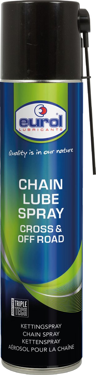 Eurol kettingspray Cross en Off-Road 400 ml - Blauw