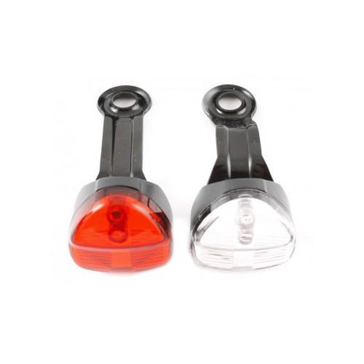Reelight verlichtingsset SL120 Flash dynamo V-brake/rollerbrake - Zwart
