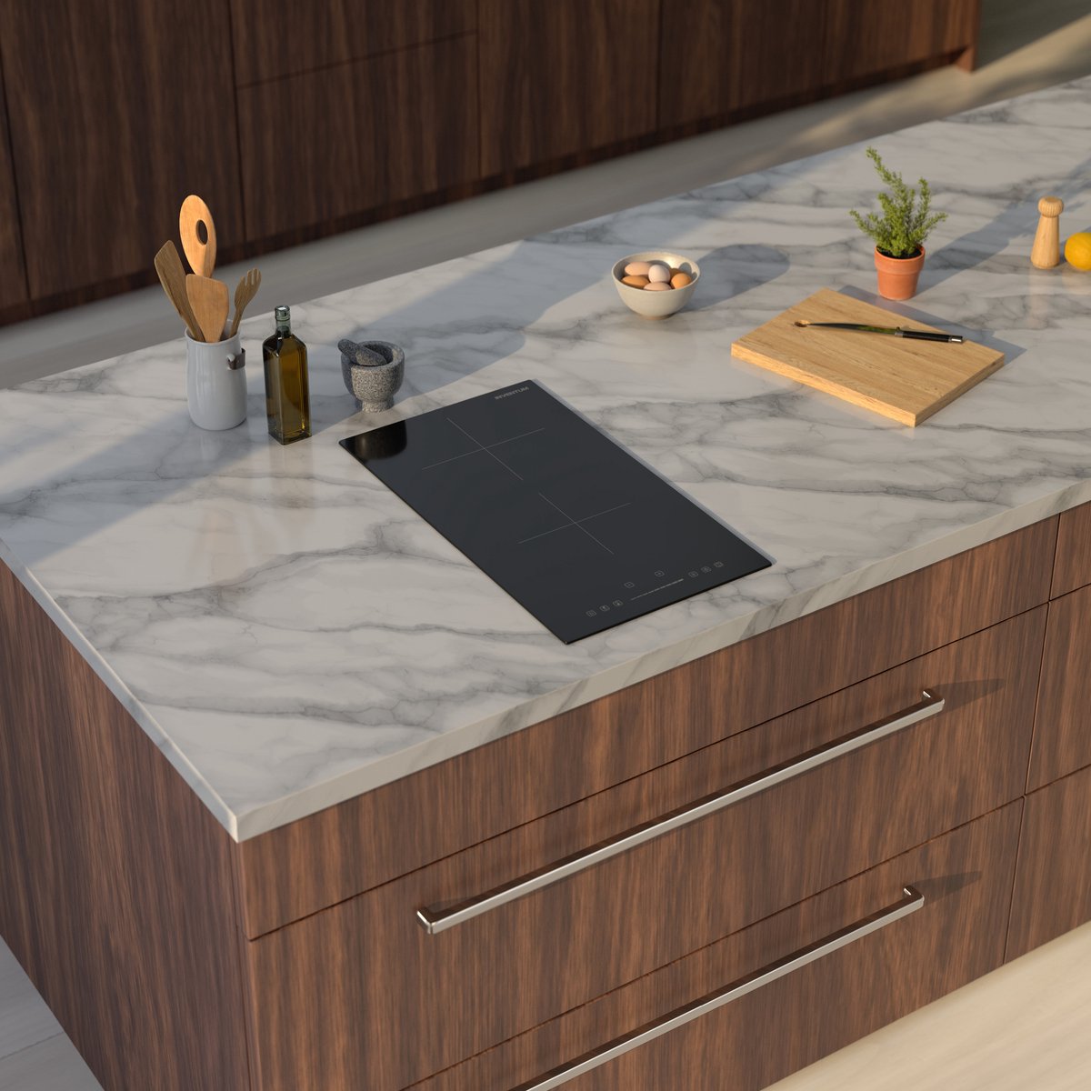 Inventum inductie kookplaat (inbouw) IKI3008 - Zwart