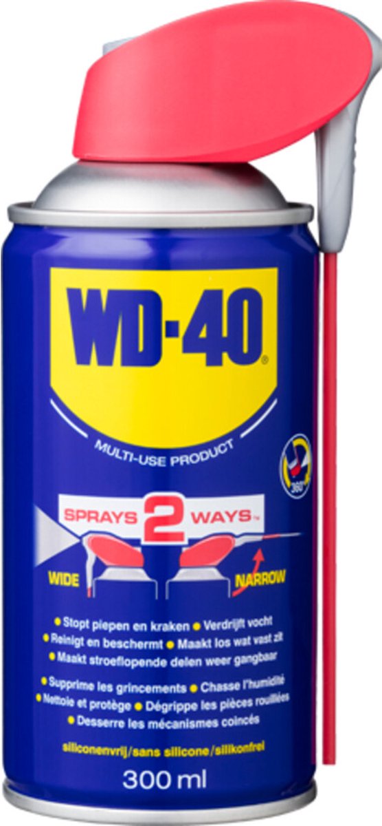 Wd-40 multispray BR13E met smart straw 300 ml - Blauw