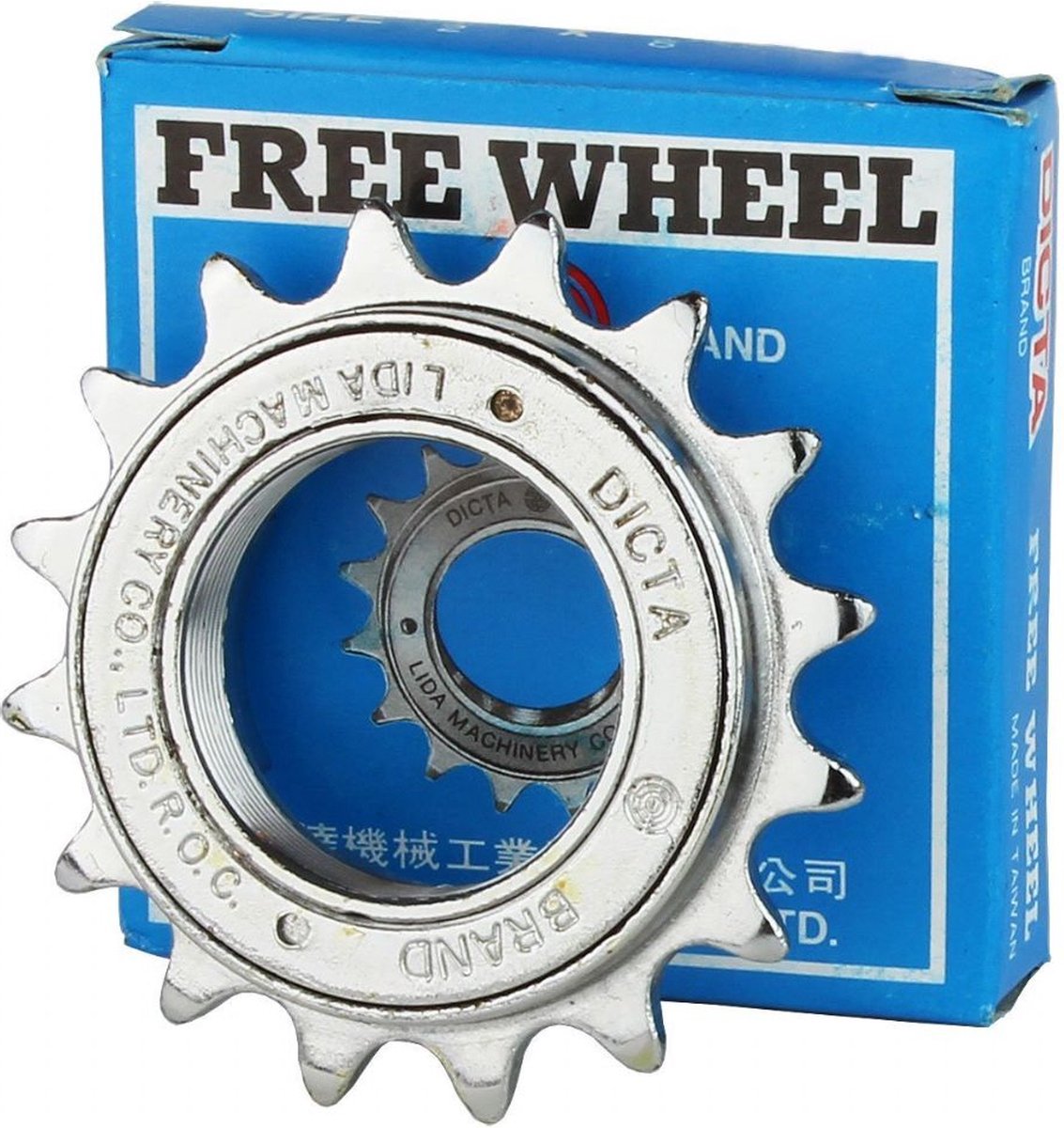 Bhogal Freewheel 18T 1/2 X 1/8 Inch - Grijs