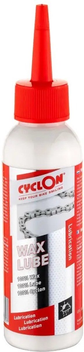 Cyclon smeermiddel Wax Lube 125 ml/rood - Grijs